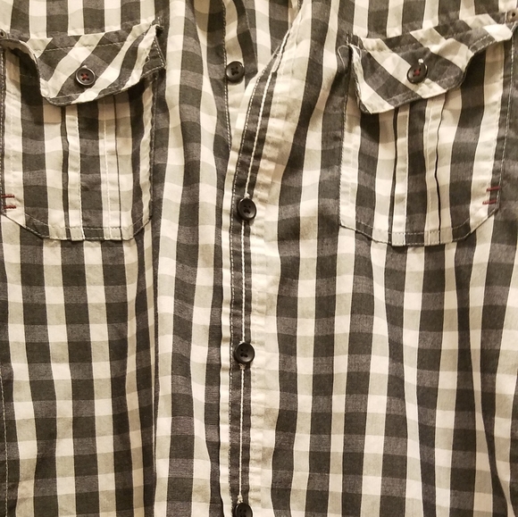 Plaid Button Down NEW - Picture 3 of 6